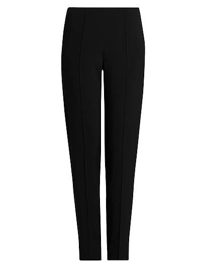 Mid-Rise Slim Seam Pants