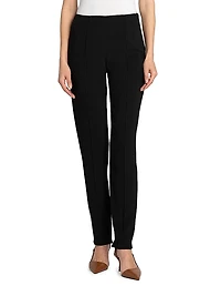 Mid-Rise Slim Seam Pants