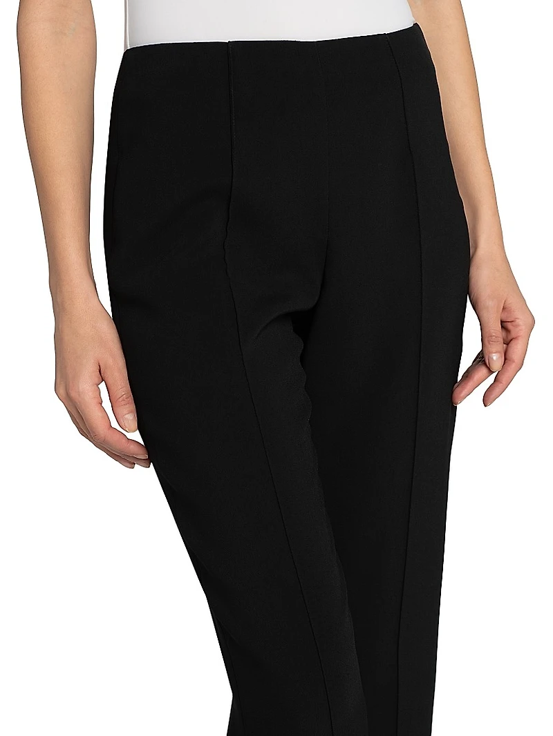 Mid-Rise Slim Seam Pants