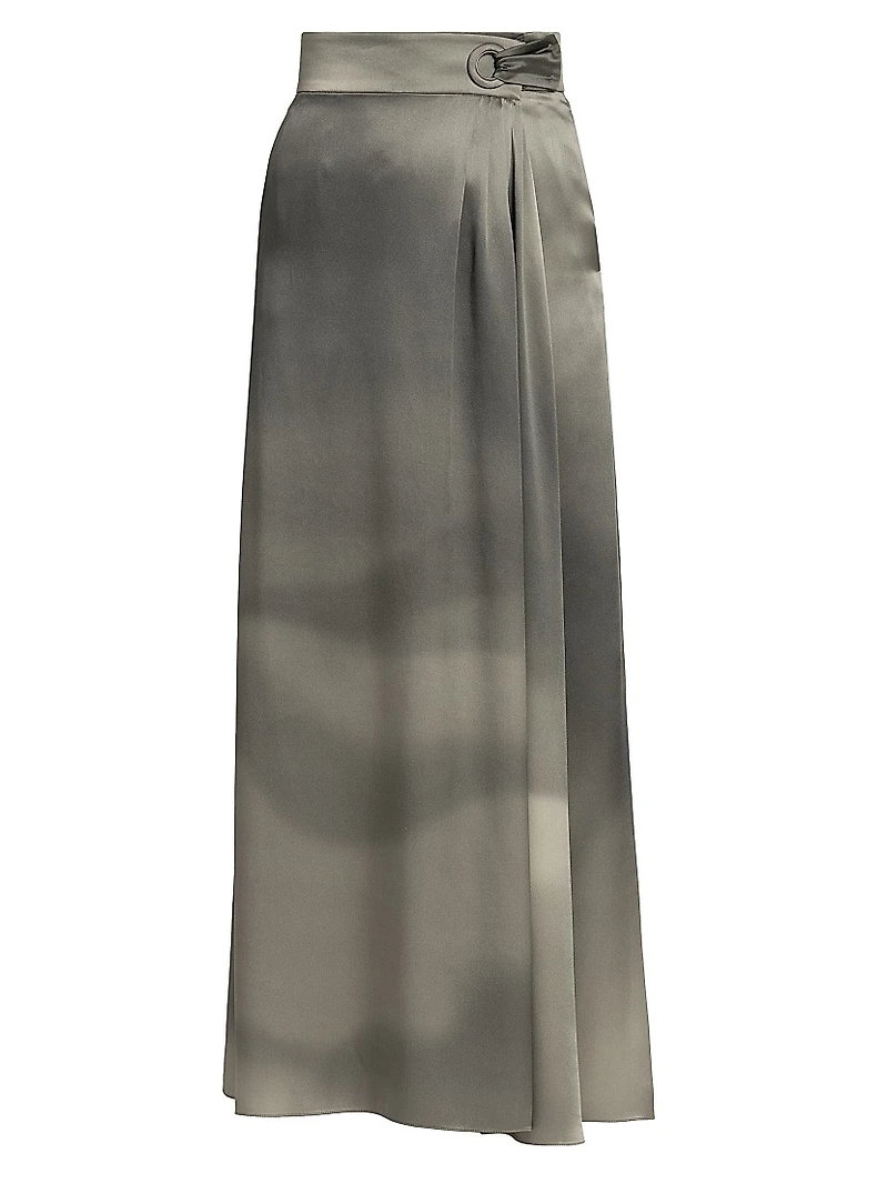 Silk Maxi Skirt