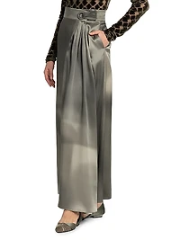 Silk Maxi Skirt