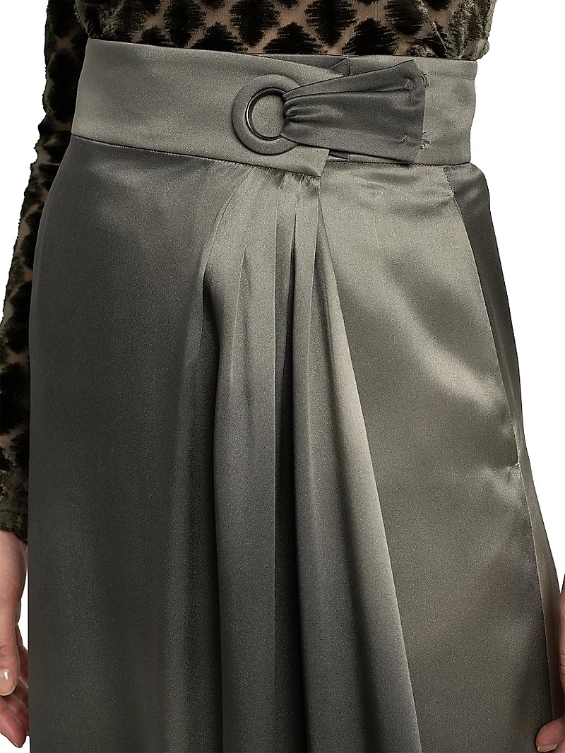 Silk Maxi Skirt