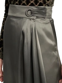 Silk Maxi Skirt
