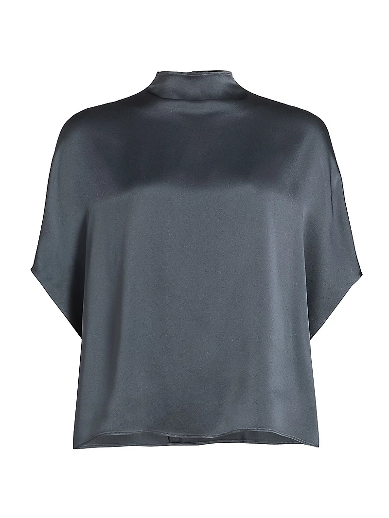 Satin Cape Top