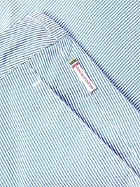 Bulldog Seersucker Swim Shorts