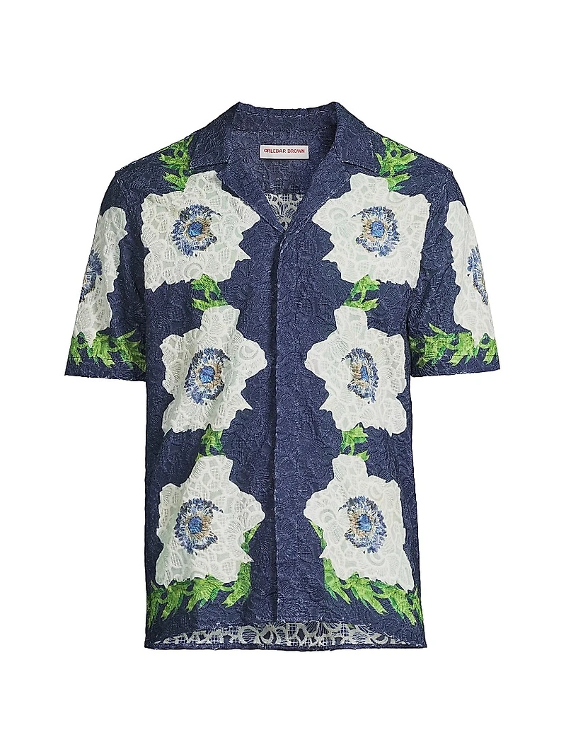 Maitan Coronaria Floral Lace Shirt