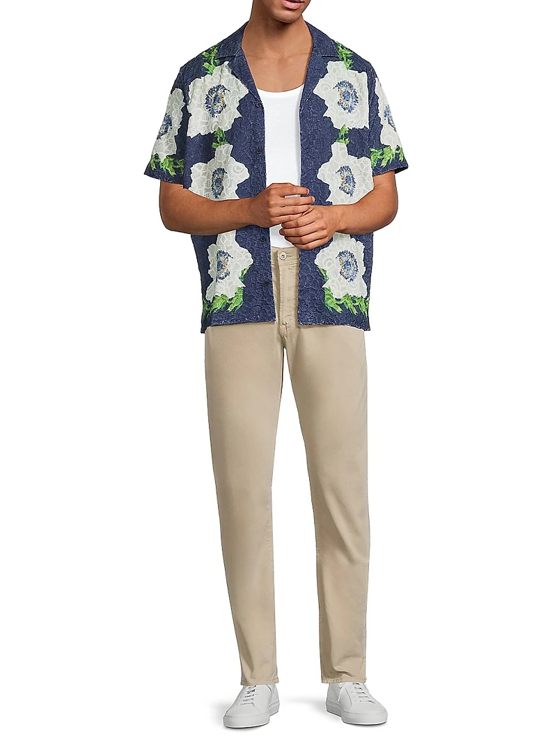 Maitan Coronaria Floral Lace Shirt