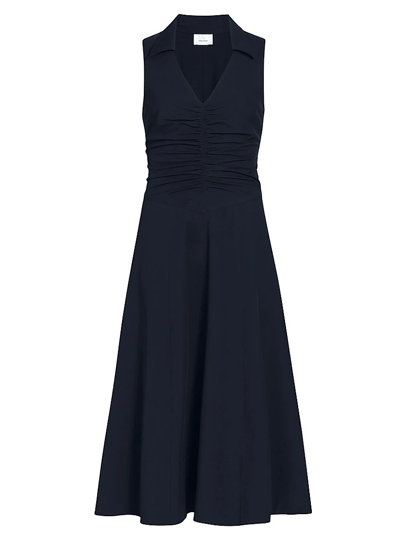 Kilda Ruched Midi-Dress