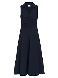 Kilda Ruched Midi-Dress