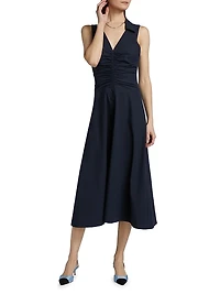 Kilda Ruched Midi-Dress
