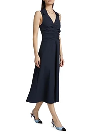 Kilda Ruched Midi-Dress