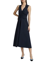 Kilda Ruched Midi-Dress