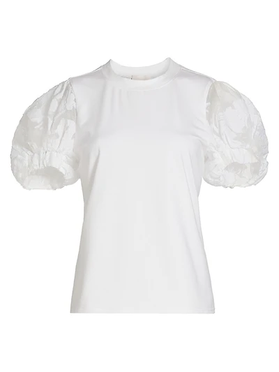 Paper Floral Organza Yashi Top