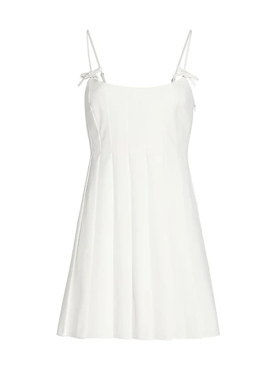 Letty Pleated Minidress