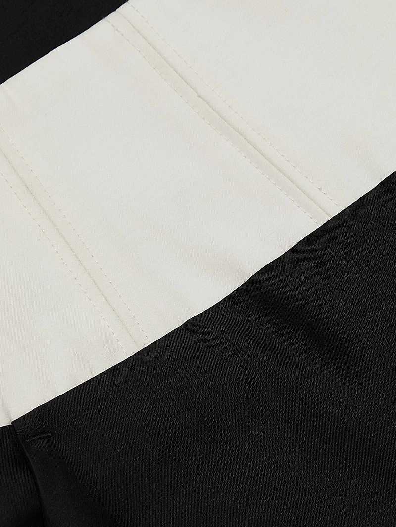 Dakota Wool-Silk Wide-Leg Pants