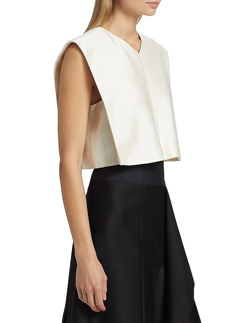 Gemma Silk Sleeveless Top