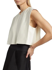 Gemma Silk Sleeveless Top