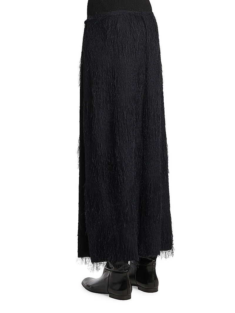 Quinn Fringe Maxi Skirt