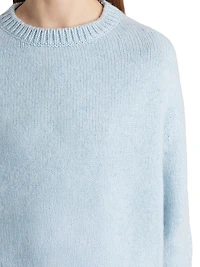 Sabina Drop-Shoulder Cashmere Sweater