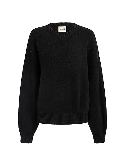 Wolfe Drop-Shoulder Cashmere Sweater