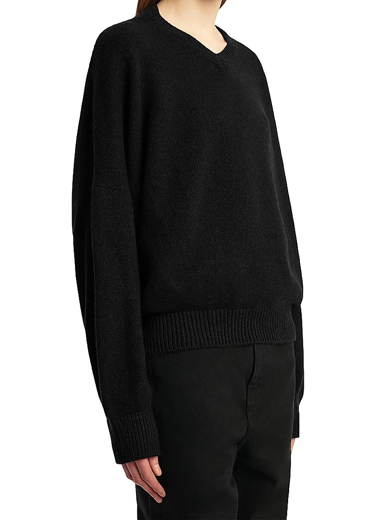 Wolfe Drop-Shoulder Cashmere Sweater