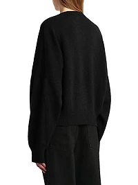 Wolfe Drop-Shoulder Cashmere Sweater