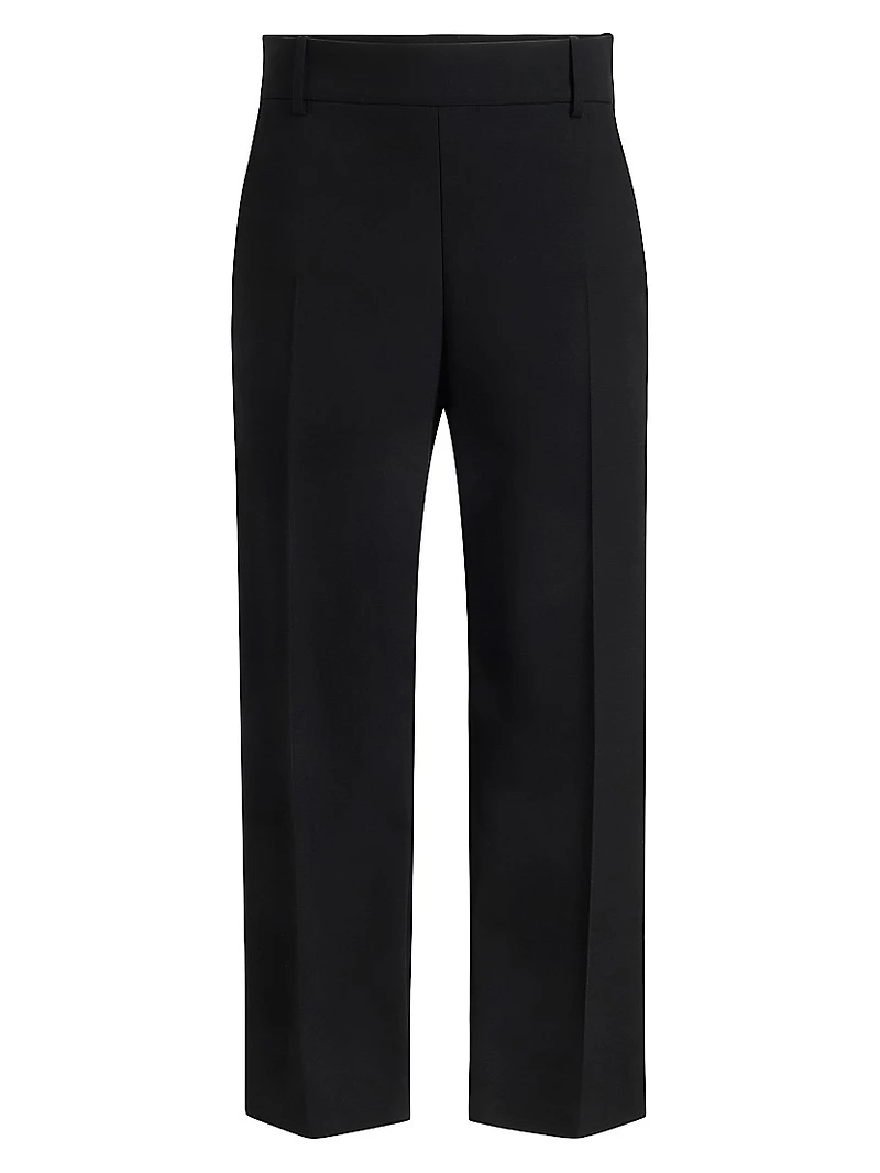 Cam Stretch Creased-Front Pants
