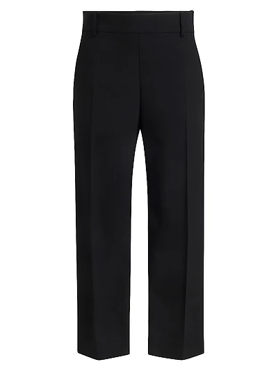 Cam Stretch Creased-Front Pants