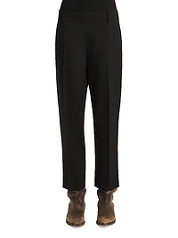 Cam Stretch Creased-Front Pants