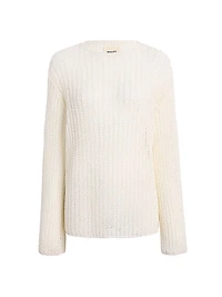Elowen Cotton Longline Sweater