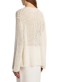 Elowen Cotton Longline Sweater