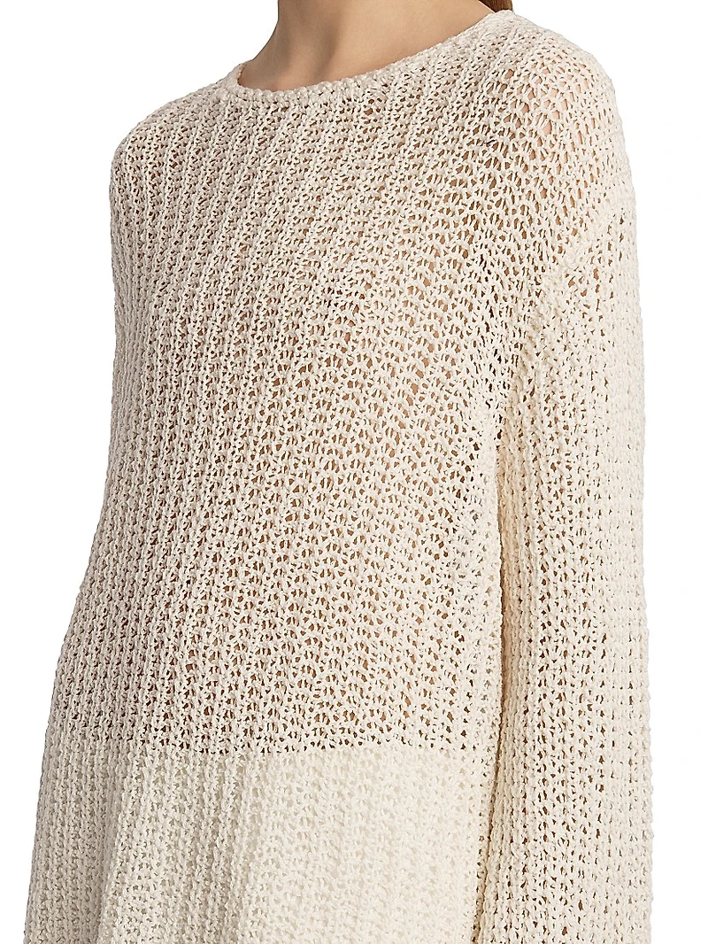 Elowen Cotton Longline Sweater