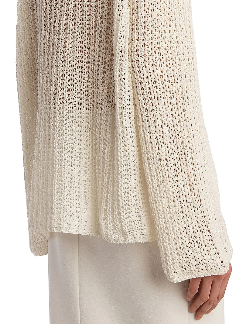 Elowen Cotton Longline Sweater