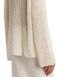 Elowen Cotton Longline Sweater