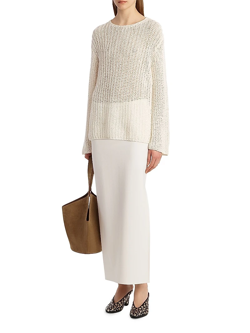 Elowen Cotton Longline Sweater