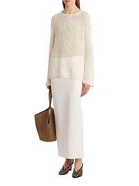 Elowen Cotton Longline Sweater