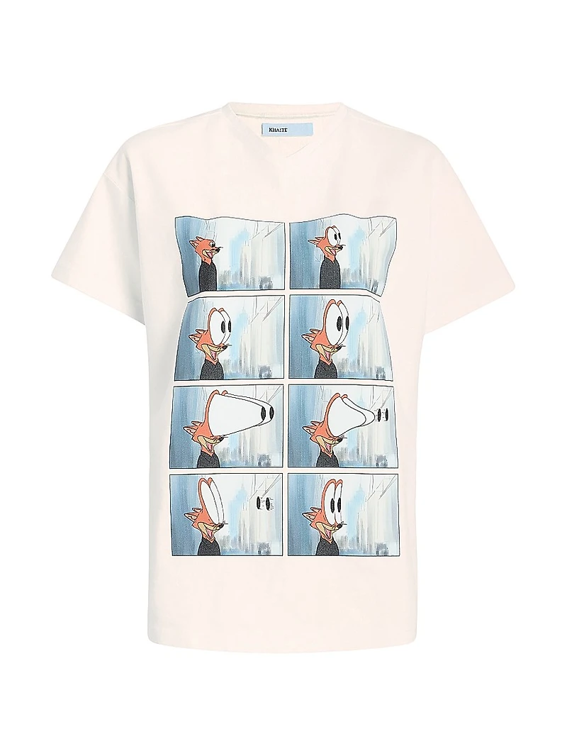 Maeve Graphic Cotton T-Shirt