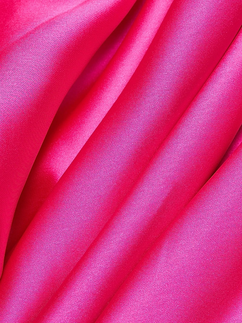 Sadie Satin Halterneck Gown