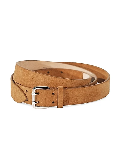 Mini Hutch Extra-Long Suede Belt