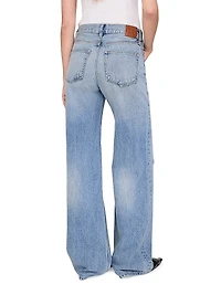 Hugh Relaxed-Fit Destructed Jeans
