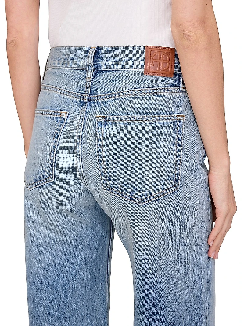 Hugh Relaxed-Fit Destructed Jeans