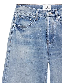 Hugh Relaxed-Fit Destructed Jeans