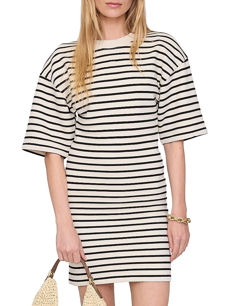 Mona Striped T-Shirt Minidress
