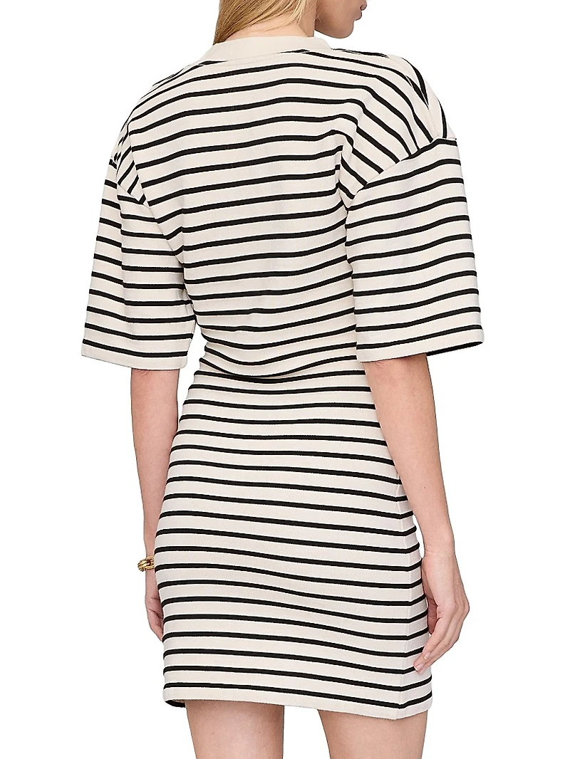 Mona Striped T-Shirt Minidress