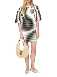 Mona Striped T-Shirt Minidress