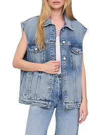 Rory Denim Boxy Vest
