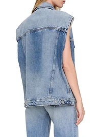Rory Denim Boxy Vest