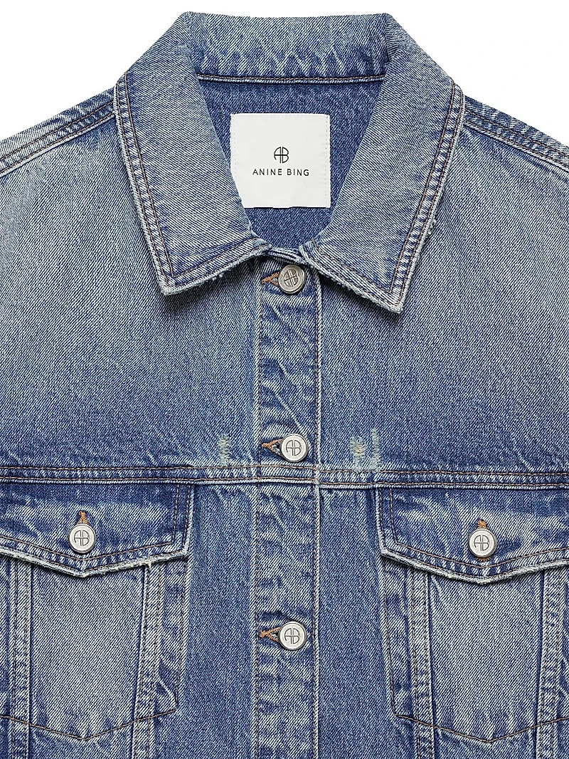 Rory Denim Boxy Vest
