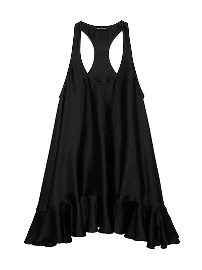 Lilith Silk-Blend Minidress