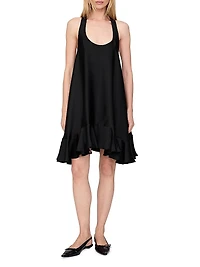 Lilith Silk-Blend Minidress